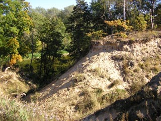 Skarpa nad Bugiem, fot. M. Zychowiecki